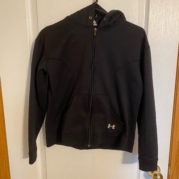 Black Under Armour Zip Up Hoodie - Picture 1 of 4